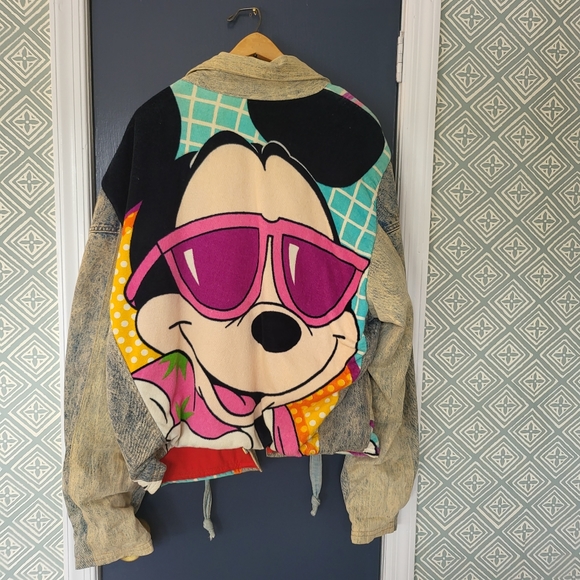 Vintage Mickey Mouse Too Cute Jacket by Guetta